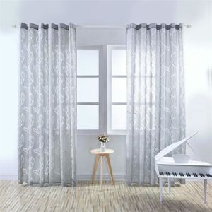 Rideaux Salon Gris