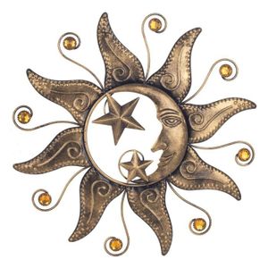 Get Wallpaper Decoration Murale Soleil En Metal Achat Vente Pas Cher Free