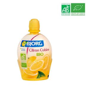 JUS DE FRUIT - BOISSONS AUX FRUITS - JUS DE LEGUMES - BOISSONS AUX LEGUMES BJORG Jus de citron bio - 200 ml