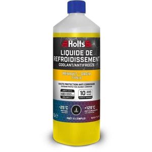 LIQUIDE REFROIDISSEMENT Liquide de Refroidissement - HOLTS - HAFR0003B - Dédié Renault-Dacia Type D 1L