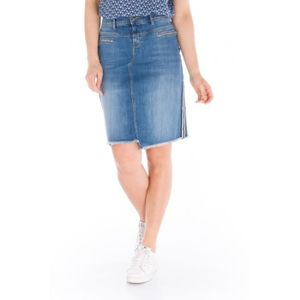 Jupe en jean avec bande sur le cote new arrivals