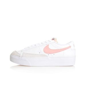Nike blanche online et rose femme