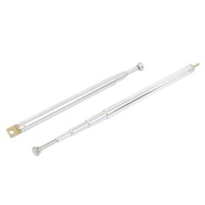 sourcing map 3 Pièces 111cm Longueur 7 larticle Antenne Télescopique RC  Radio Contrôleur Antennes TNT