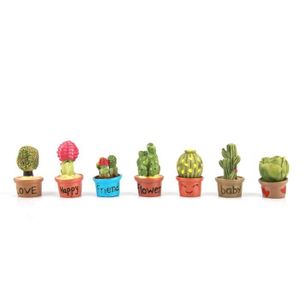 Ensemble de 4 Frais de Voiture Intérieur Ornement Plante Véhicules Mini  Tableau de Bord Décoration Mignon Cactus Cactus S - Cdiscount Maison