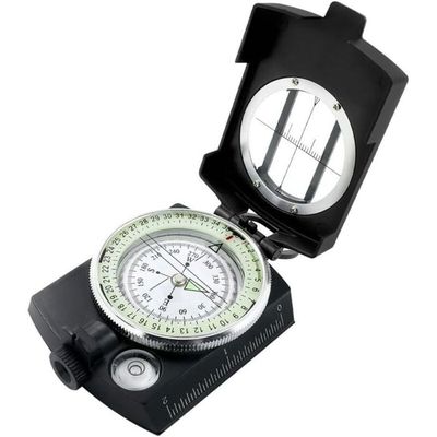 Boussole Professionnelle Militaire – Multifonction, Portable, Orientation Terrain