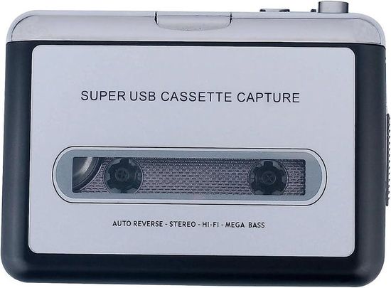 Baladeur audio numériseur cassette vers USB