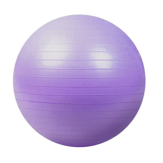 Ballon D'exercice / Yoga 55 Cm - Antidérapant, Avec Pompe à Main - Pour Fitness, Grossesse, Rééducation