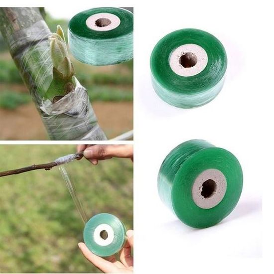 3pcs Greffage Ruban, Plante semis Greffe Ruban, Pepiniere Greffage Ruban Etirable Auto-Adhesive Biodegradables 3 * 120 cm