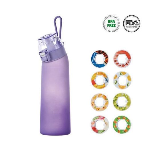 Bouteille D'eau De Sport 700 Ml – 14 Saveurs – Tritan Résistant à La Chaleur – 0% Sucre – Sans BPA – Pour Enfant/adulte