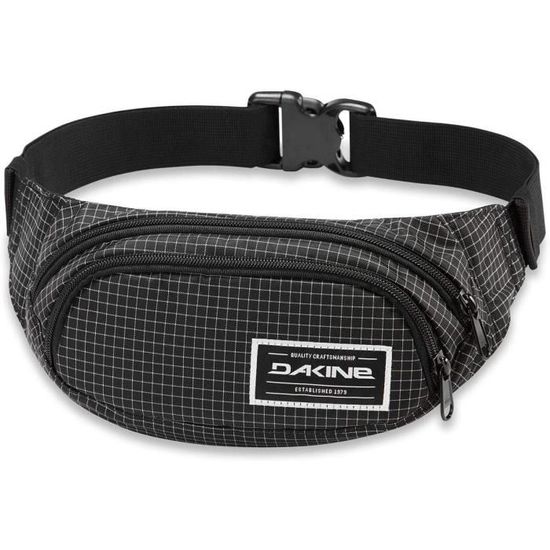 Petit Sac En Cuir Rick Avec Boucle Dorée - 2 Compartiments Zippés - Occasion - Idéal Pour Sorties Légères