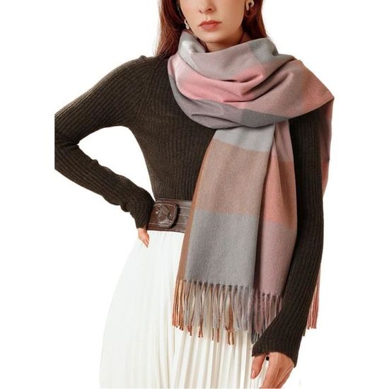 Femmes Châles Longue Foulard Elégant Foulards Echarpes Doux