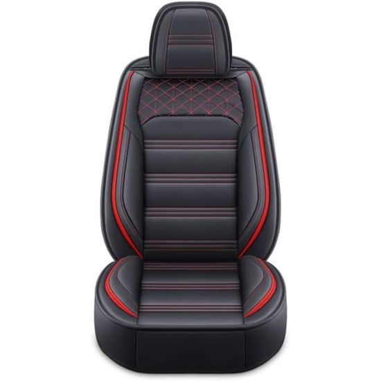 Housses De Siège Auto ZATOOTO 2 Pièces - Cuir Microfibre Imperméable - Confort Et Protection Des Sièges