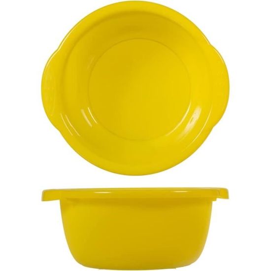 Bol Rond 7.5L Sans BPA Cuisine Camping Bassine Vaisselle Novaliv 7,5 Litres - Bol Rond Blanc 36 Cm Sans BPA Bol Plastique 7.5L