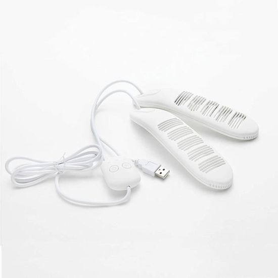 Seche-chaussures electrique Chauffe-Chaussures sèche-Chaussures Chauffage radiateur pour Chaussures séchoir à Bottes portable de chaussures de bottes Chaussettes Gants (taille: 700x300x315mm, blanc