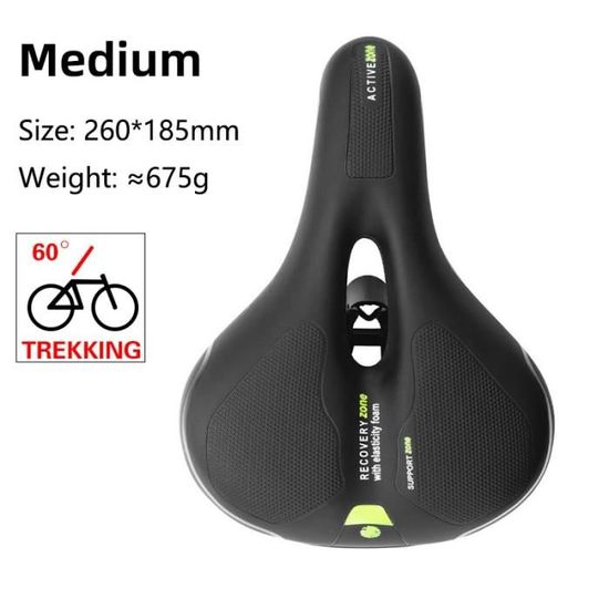 Selle De Vélo En Fibre De Carbone – Légère (104 G), Creuse Et Respirante – Pour Vélo De Route, VTT, Homme/femme – Charge Max 100 Kg - 6