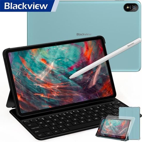 Blackview Tab 18 Tablette Tactile 11.97 pouces Android 13 2.4G+5G Wifi, RAM  24 Go ROM 256 Go-SD 1 To 8800mAh Tablette PC - Vert - Cdiscount Informatique