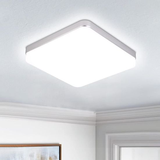 Plafonnier LED 36W Nuages Blanche Créatifs Éclairage de Plafond