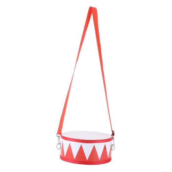 Instrument De Musique Miniature Pour Maison De Poupée - Tambour En PP - Multicolore - Neuf