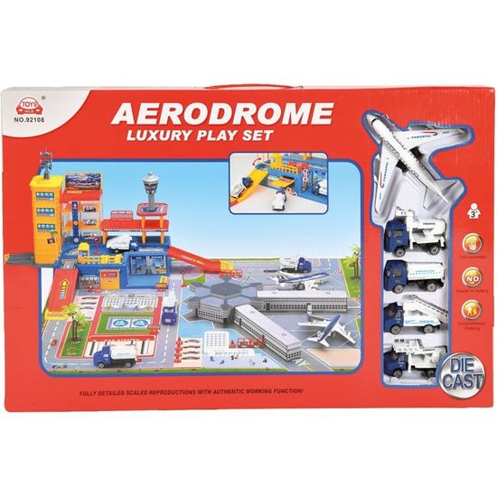 Avion Militaire Jouet PLAYJOCS GT-8159 - Pour Enfants Et Collectionneurs, Hélices Mobiles, Conforme UE