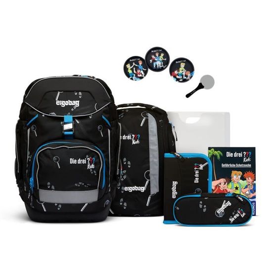 Lot De 18 Bandes Velcro Pour Cartable Ergobag - Déco Personnalisable Automne/hiver, Taille Unique