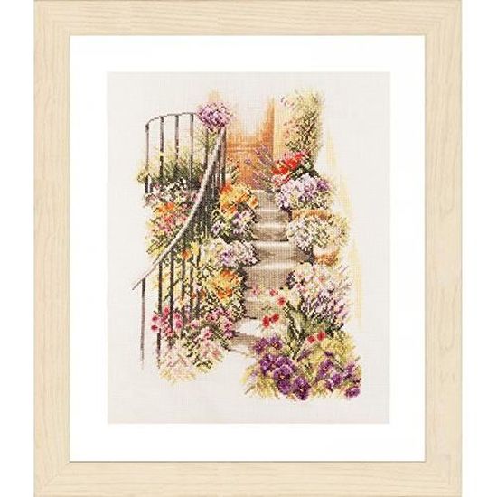 Lanarte Kit au point compté Bouquet de fleurs - PN-0168743 - Maison