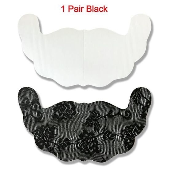 Coussinets Soutien-Gorge FUIPVGI - Lot De 4 Paires | Push-Up Amovible | Noir Et Beige | Taille Unique