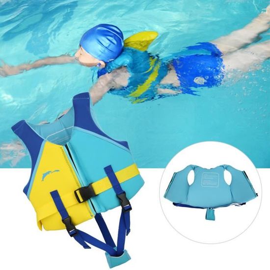 Gilet De Natation/sauvetage Pour Enfant 3-4 Ans - Aide à La Flottaison, Sécurité Piscine Et Mer