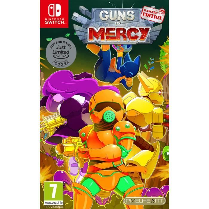 Guns Of Mercy Rangers Edition Just Limited Jeu Nintendo Switch