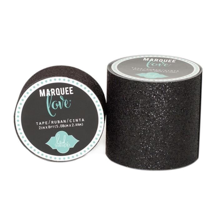ARTEMIO Tape Glitter 7/8- Marquee Love noir