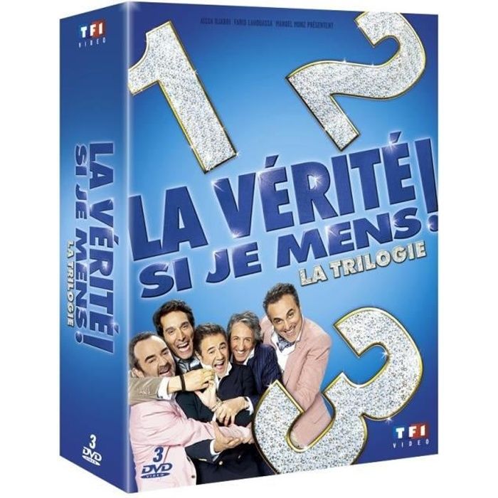 Affiche La Verite Si Je Mens 1 DVD Trilogie la vérité si je mens - Cdiscount DVD