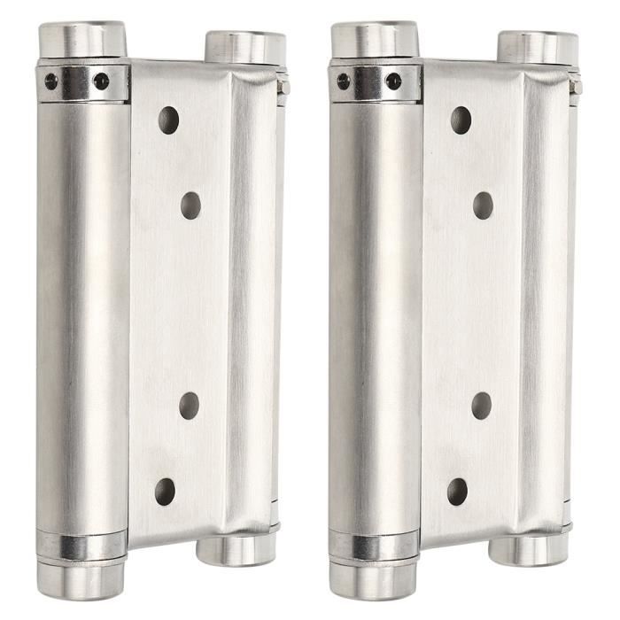4po Charnière à Ressort de Porte en Acier Inoxydable avec Roulement Accessoire Matériel pour Porte Battante-XIG