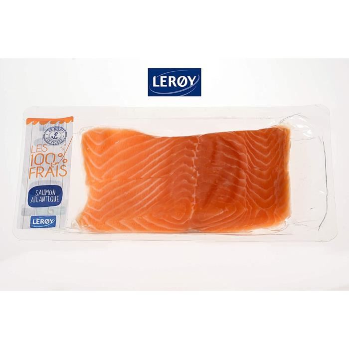 Pavés de Saumon SANS peau et sans arête 2x140g