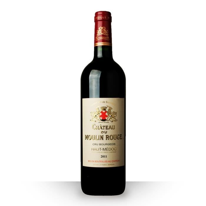 Château du Moulin Rouge Haut-Médoc Cru Bourgeois Rouge 2011 - 75cl