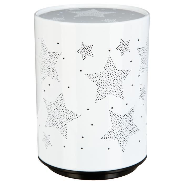 Veilleuse push enfant Etoile Dream - Blanc