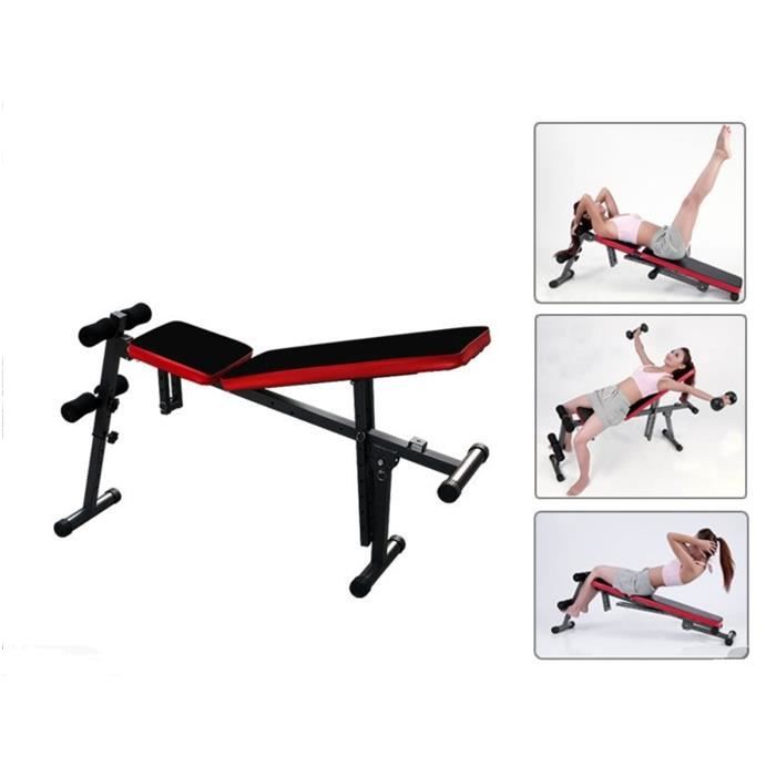 Planche abdominale multifonctionnelle pour banc assis