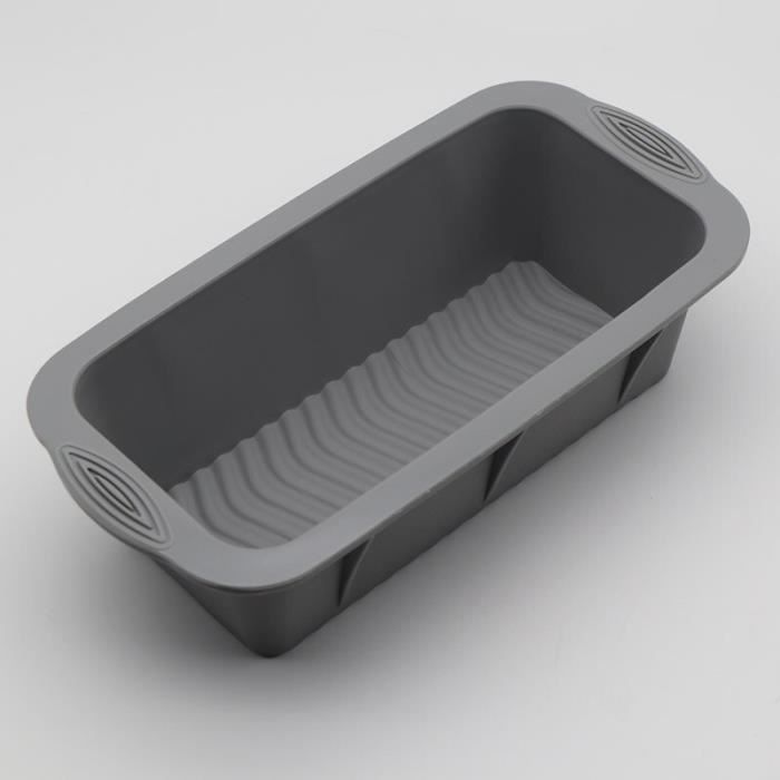 Moules à gâteau rectangulaires en Silicone, ustensiles de cuisson à pain, bonbons, ustensile de pâtisserie, poêles à pai*TR6465