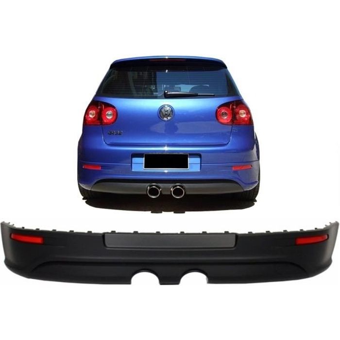 Extension pare-chocs Accessoires rouges pour VW Golf V 5 03-07 R32 Look
