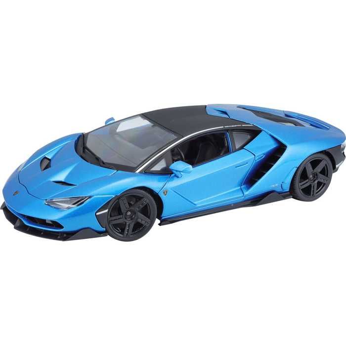 Miniatures montées - Lamborghini Centenario bleue 1/18 Maisto