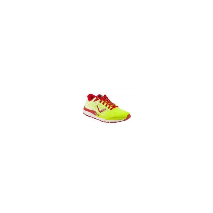 Chaussures Running VEETS Homme Transition 2.1 Jaune / Rouge / Blanc PE 2019