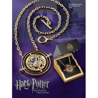 Harry Potter retourneur de temps argent plaqué or