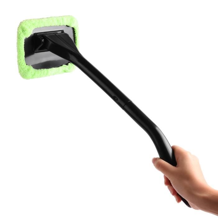 Lavable pare-brise Wonder Auto voiture maison fenêtre verre essuie-glace Cleaner outil maniable avec 2 tampons