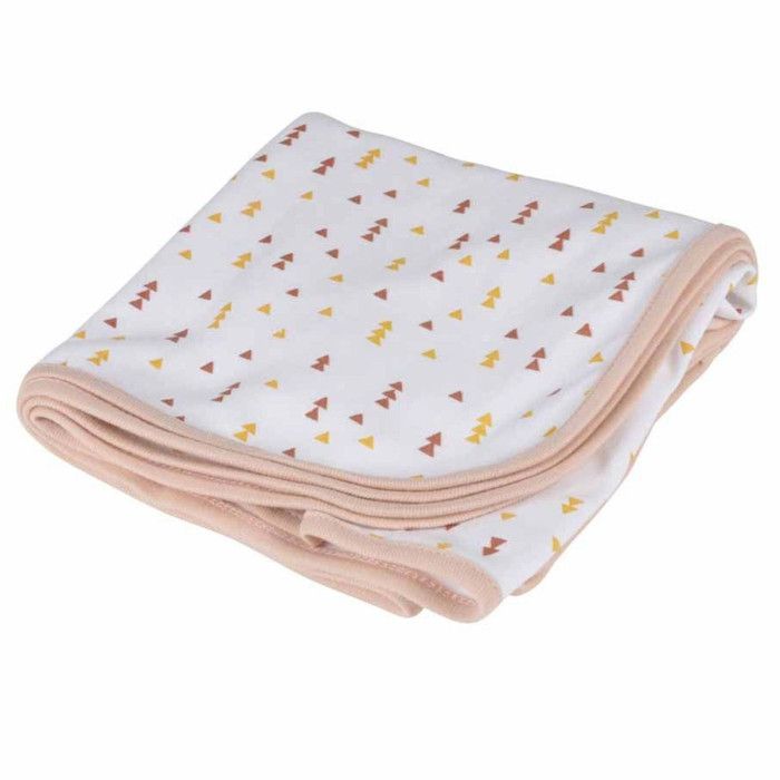 Couverture Bébé En Coton -forêt- 75cm Beige - Paris Prix