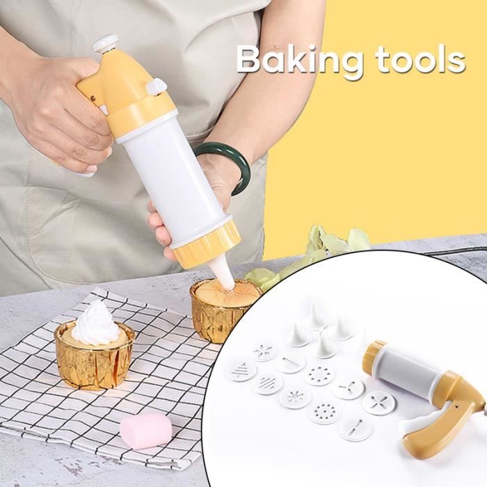 Kit de presse à biscuits facile moule à gâteau, Machine de presse à biscuits, outil de cuisine Cookie Biscuit presse ensemble