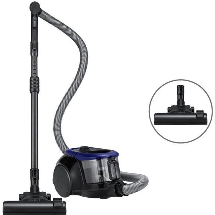 Samsung vc07 m2110s2 aspirateur traineau sans sac, 180 W, bleu Cosmo