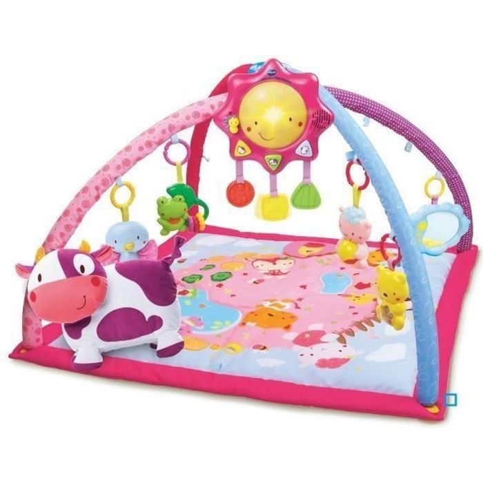 VTECH BABY - Lumi Tapis des P'tits Copains Rose