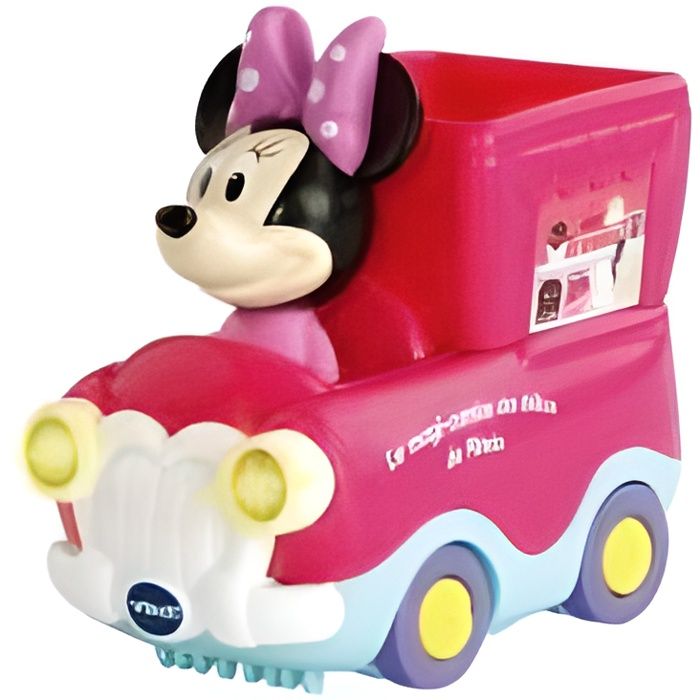 VTech Disney - Tut Tut Bolides Rose - Le Magi Camion des delices de Minnie - Jouet Bebe Fille 1-3 ans