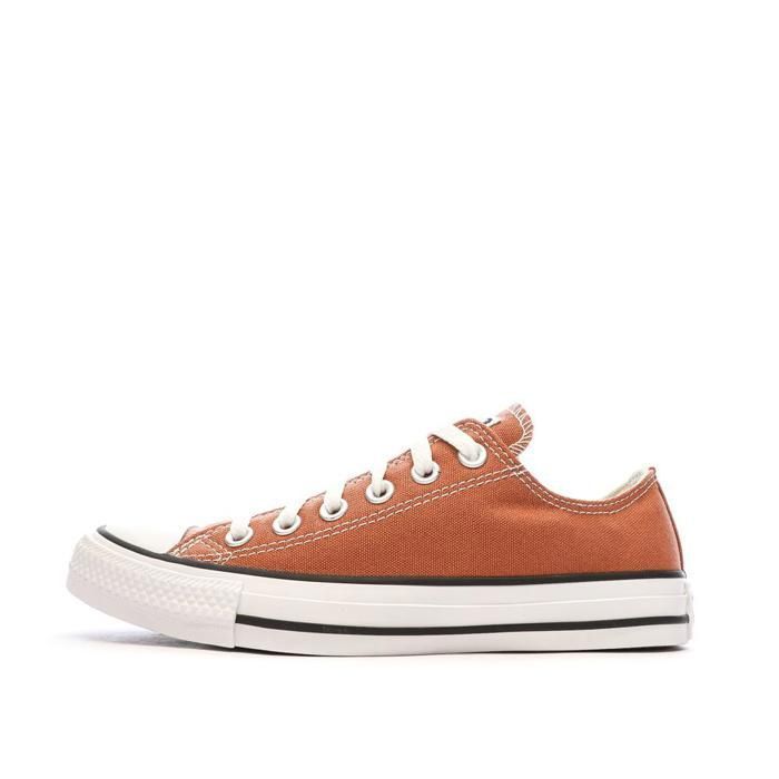 Converse Baskets Orange Converse Homme Chuck Taylor All Star Nutshell