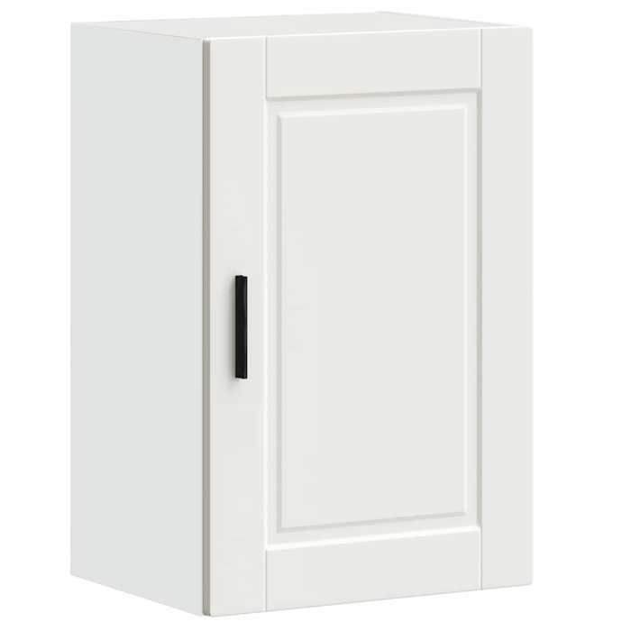 705262& Meuble de cuisine Armoire suspendue de cuisine Porto blanc - Bois - Panneaux de particules