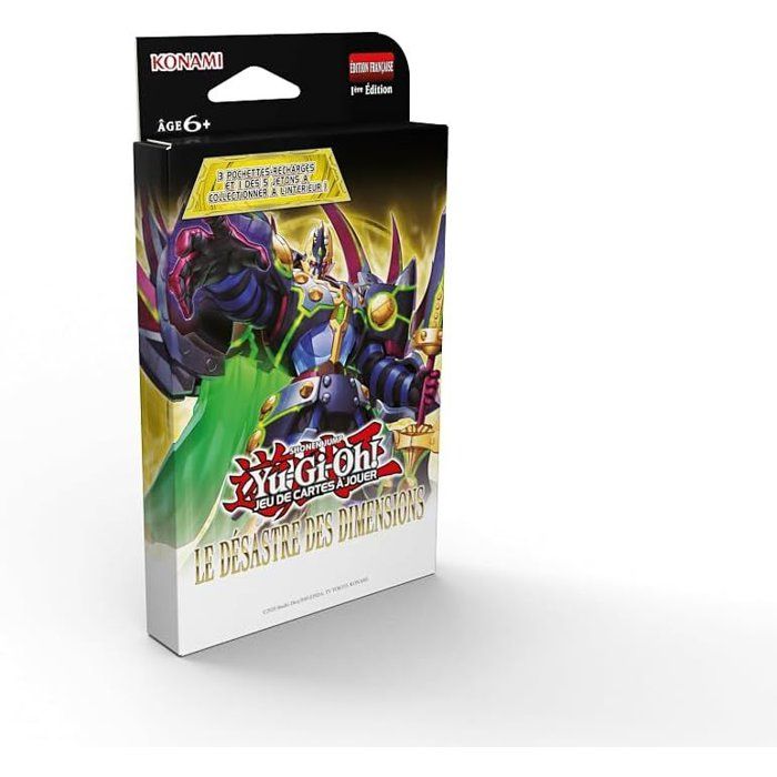 Jeu de Cartes à Collectionner Konami Yu-Gi-Oh! Tuckbox Doom of Dimension – 28 Cartes Dont 1 Carte Jeton Exclusive