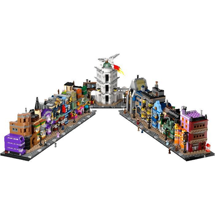 LEGO Harry Potter 76444 Les boutiques magiques du Chemin de Traverse Cadeaux Jouets Objets de collection 18+